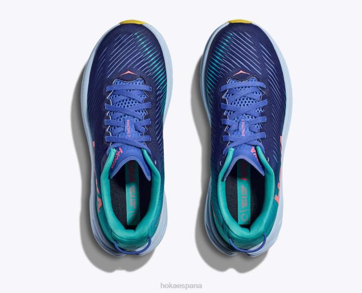 Hoka mujer rincón 3 PBDP34 referente azul/cerámica