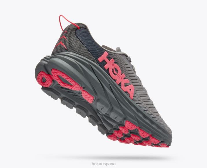 Hoka mujer rincón 3 PBDP35 piel de tiburón/rosa diva