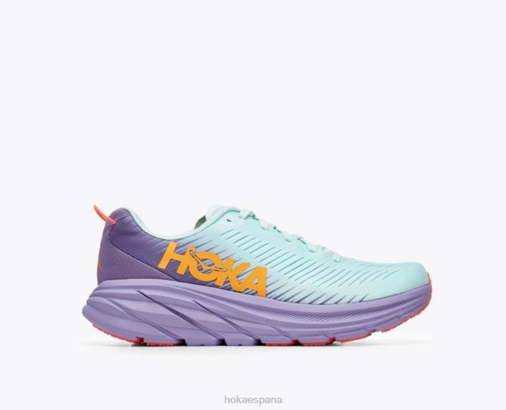 Hoka mujer rincón 3 PBDP38 vidrio azul/violeta tiza