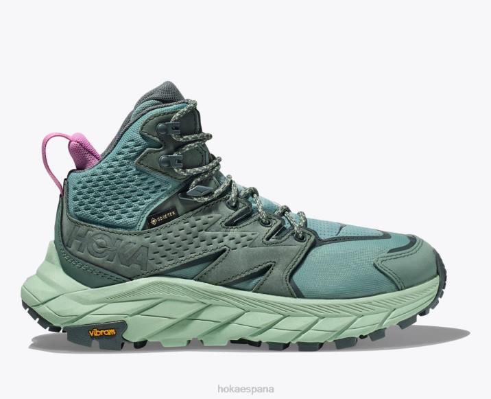 Hoka mujer Anacapa Mid GTX PBDP165 enrejado/verde niebla