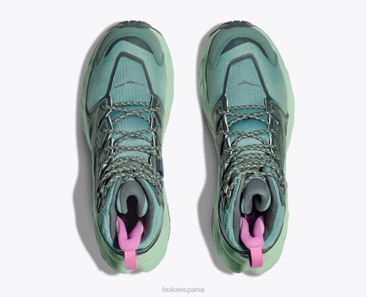 Hoka mujer Anacapa Mid GTX PBDP165 enrejado/verde niebla