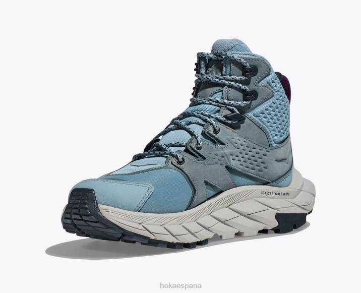 Hoka mujer Anacapa Mid GTX PBDP166 manantial de montaña/niebla de puerto