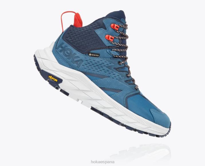 Hoka mujer Anacapa Mid GTX PBDP173 verde azulado real/espacio exterior