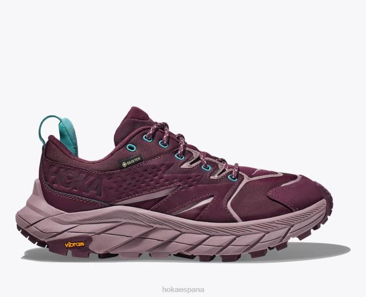 Hoka mujer anacapa baja gtx PBDP183 vino de uva/baya de saúco