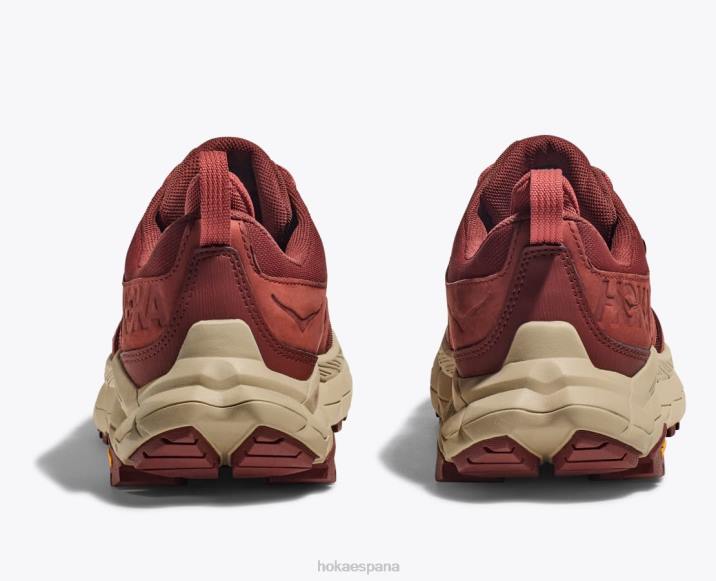 Hoka mujer anacapa baja gtx PBDP185 cereza caoba/salsa picante