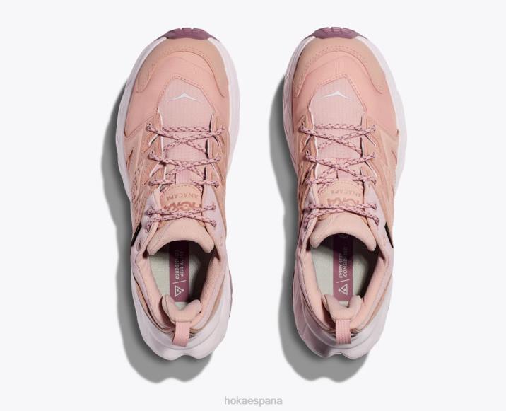 Hoka mujer anacapa baja gtx PBDP196 látigo de melocotón/malva nostálgico