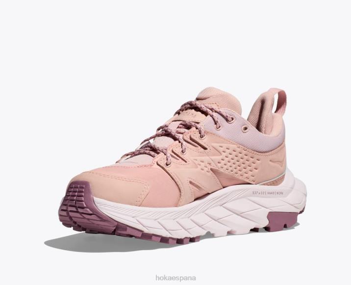 Hoka mujer anacapa baja gtx PBDP196 látigo de melocotón/malva nostálgico