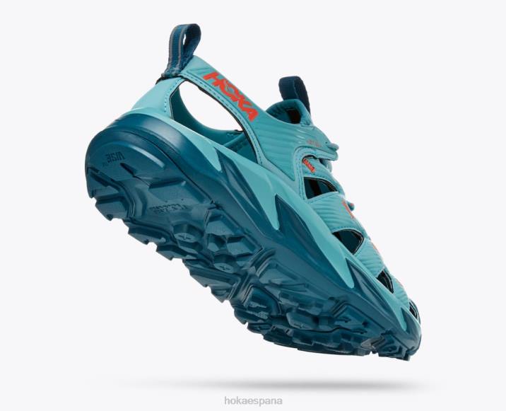 Hoka mujer hopara PBDP156 sombra costera/coral azul