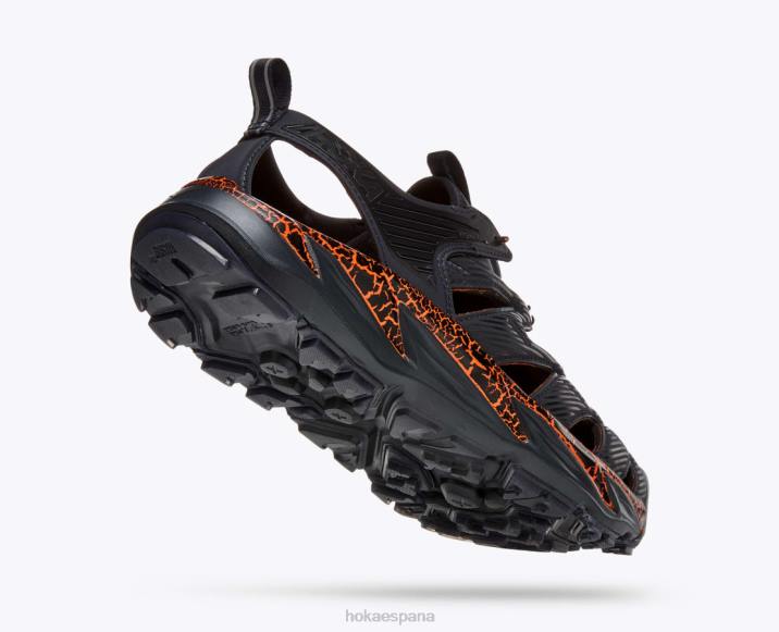 Hoka mujer hopara PBDP161 azul grafito/naranja caqui