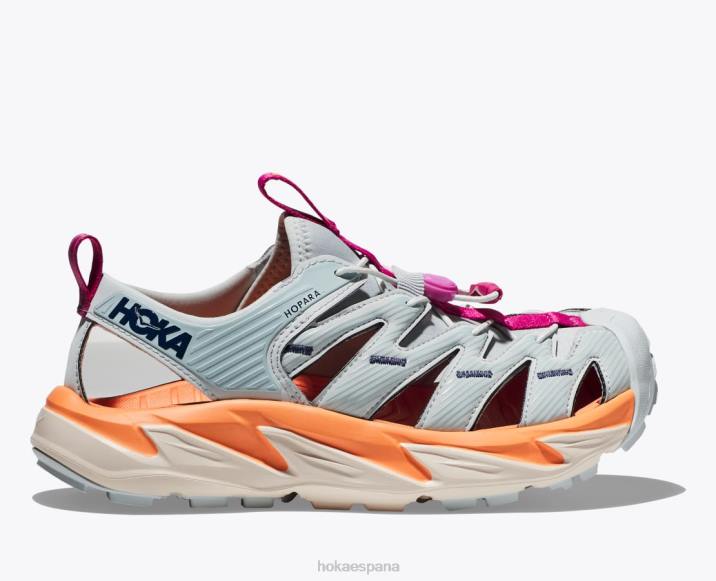 Hoka mujer hopara PBDP295 azul grafito/naranja caqui