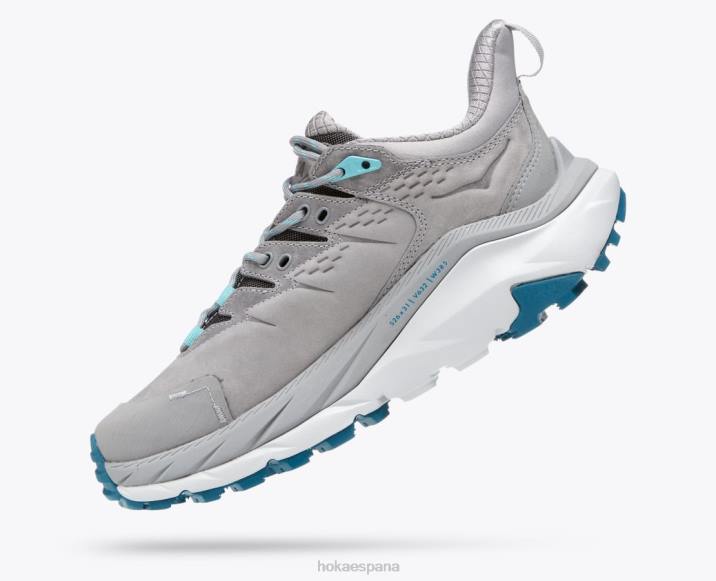 Hoka mujer kaha 2 baja gtx PBDP189 piel de tiburón/coral azul