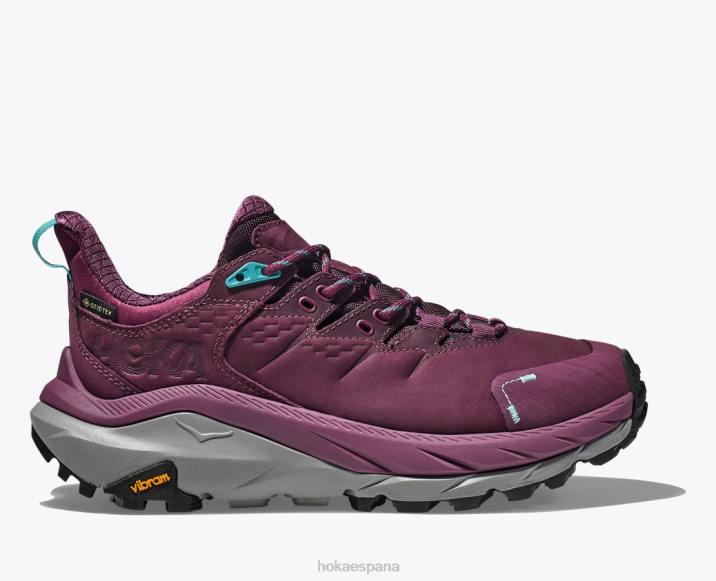 Hoka mujer kaha 2 baja gtx PBDP190 vino de uva/sombra costera