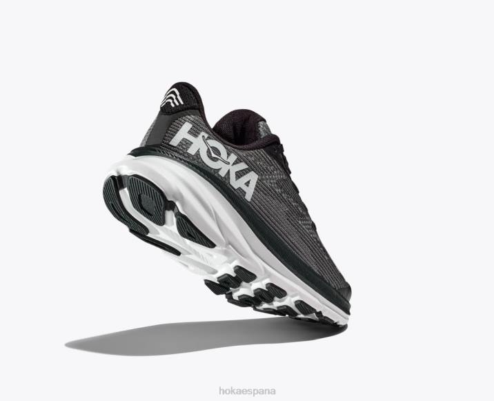Hoka niños clifton 9 PBDP673 blanco negro