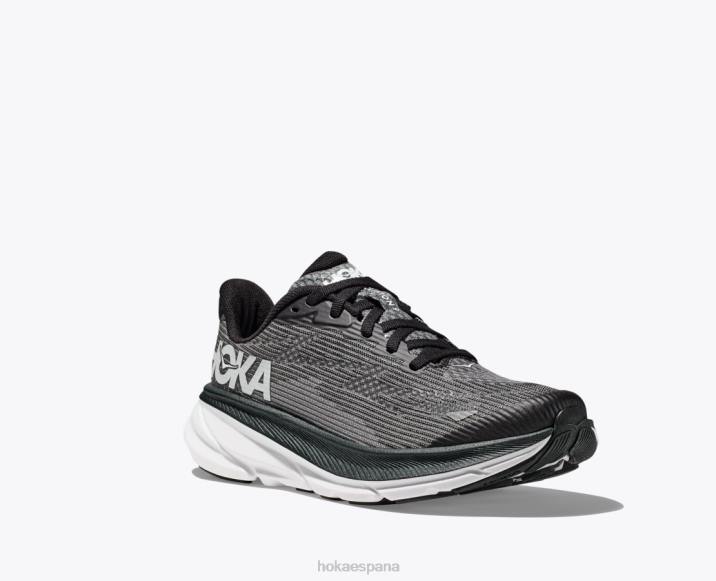 Hoka niños clifton 9 PBDP673 blanco negro