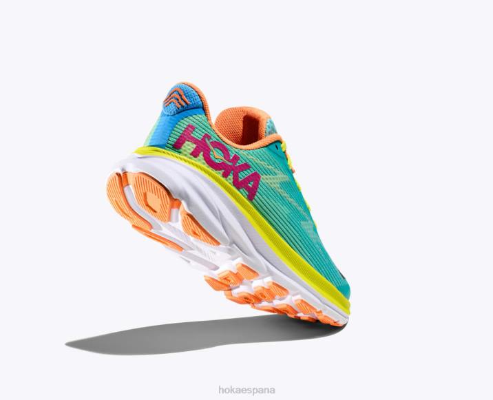 Hoka niños clifton 9 PBDP675 cerámica/onagra