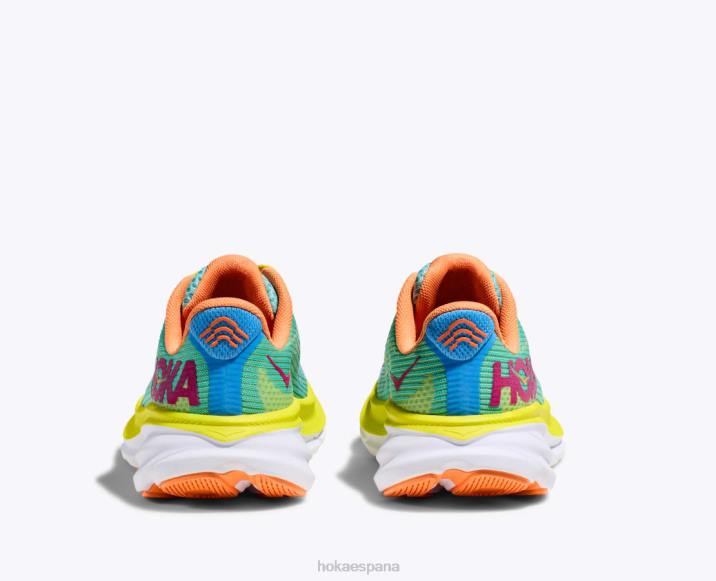 Hoka niños clifton 9 PBDP675 cerámica/onagra